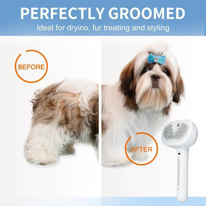 Gentle Paws™ Steamy Massage Brush
