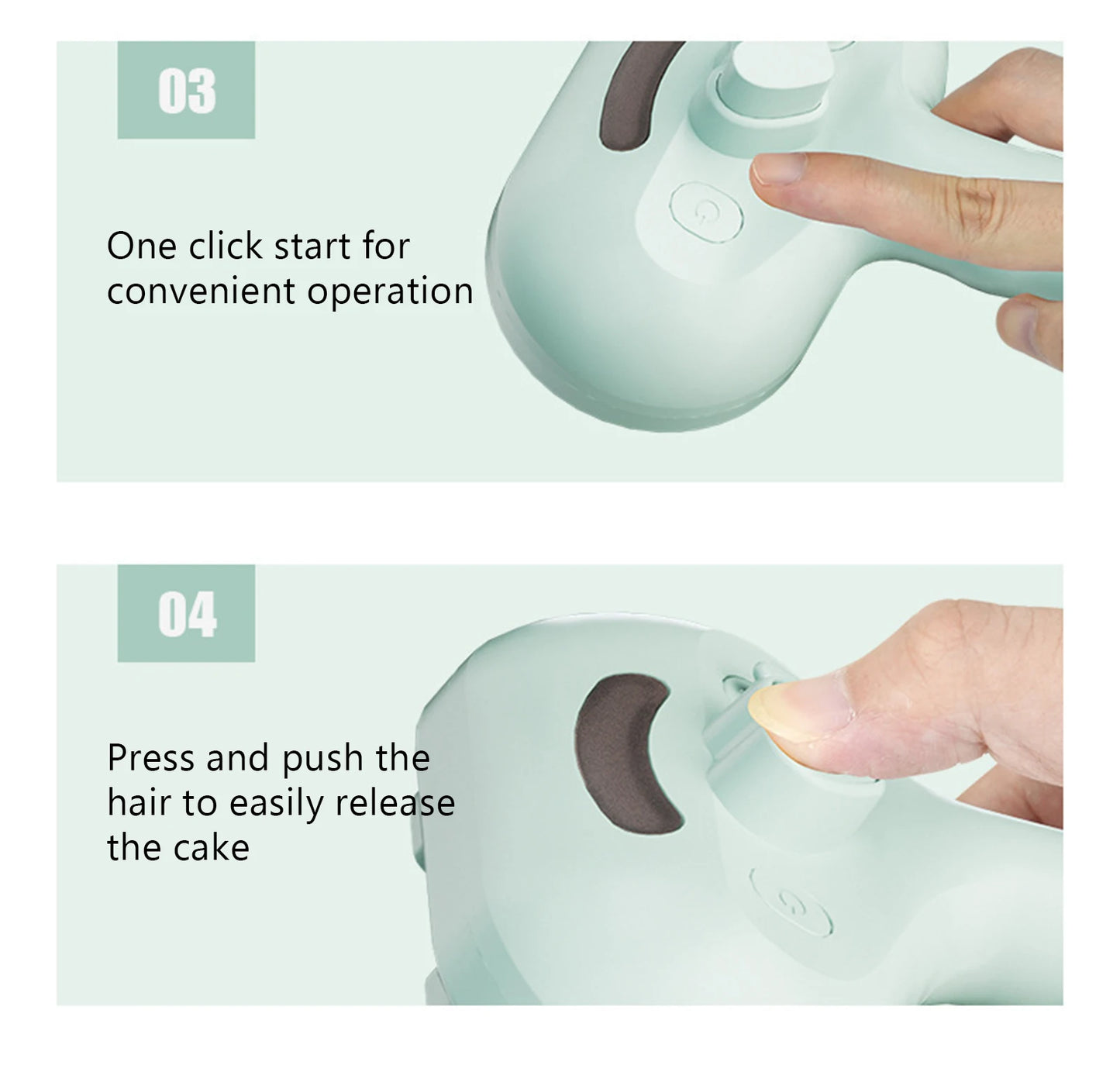 Gentle Paws™ Steamy Massage Brush