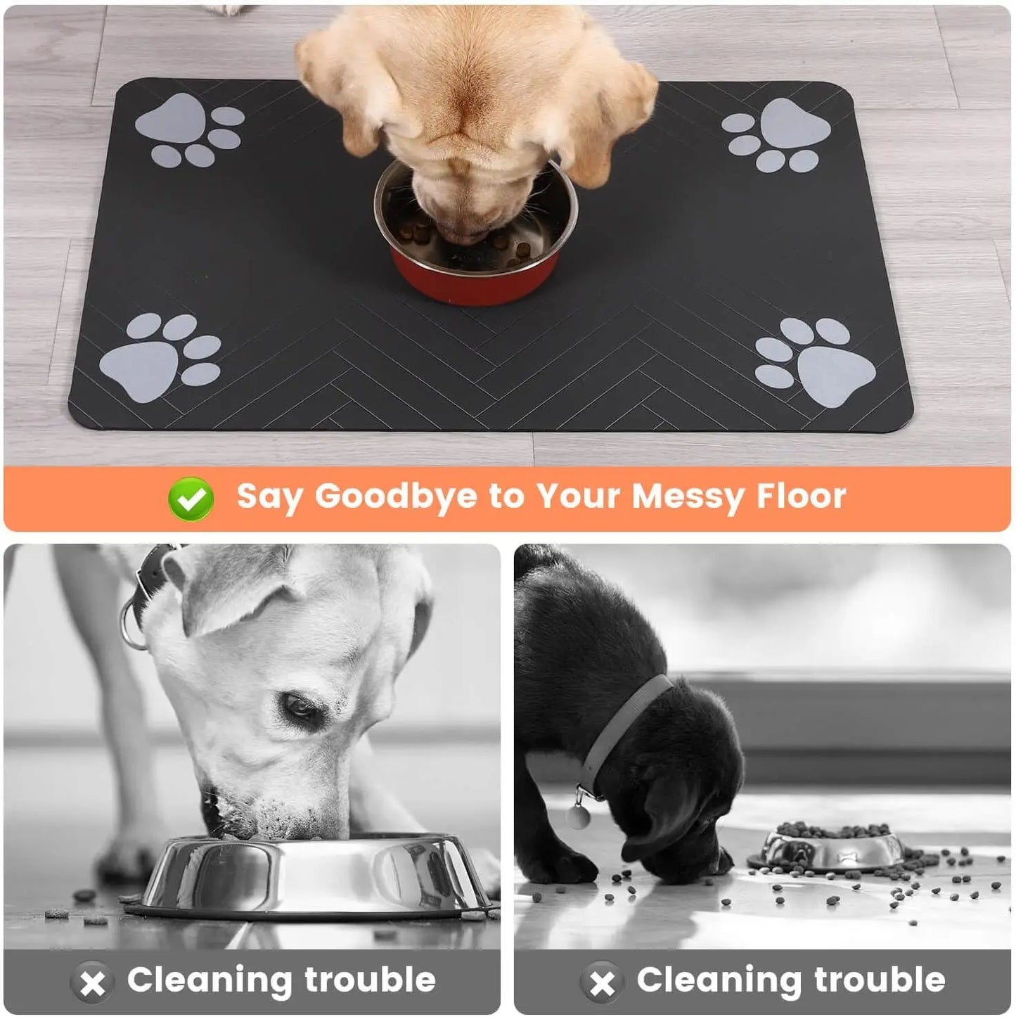 Gentle Paws™ Absorbent Pet Feeding Mat