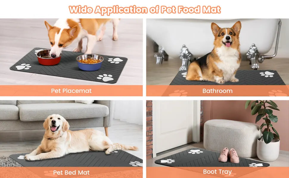 Gentle Paws™ Absorbent Pet Feeding Mat