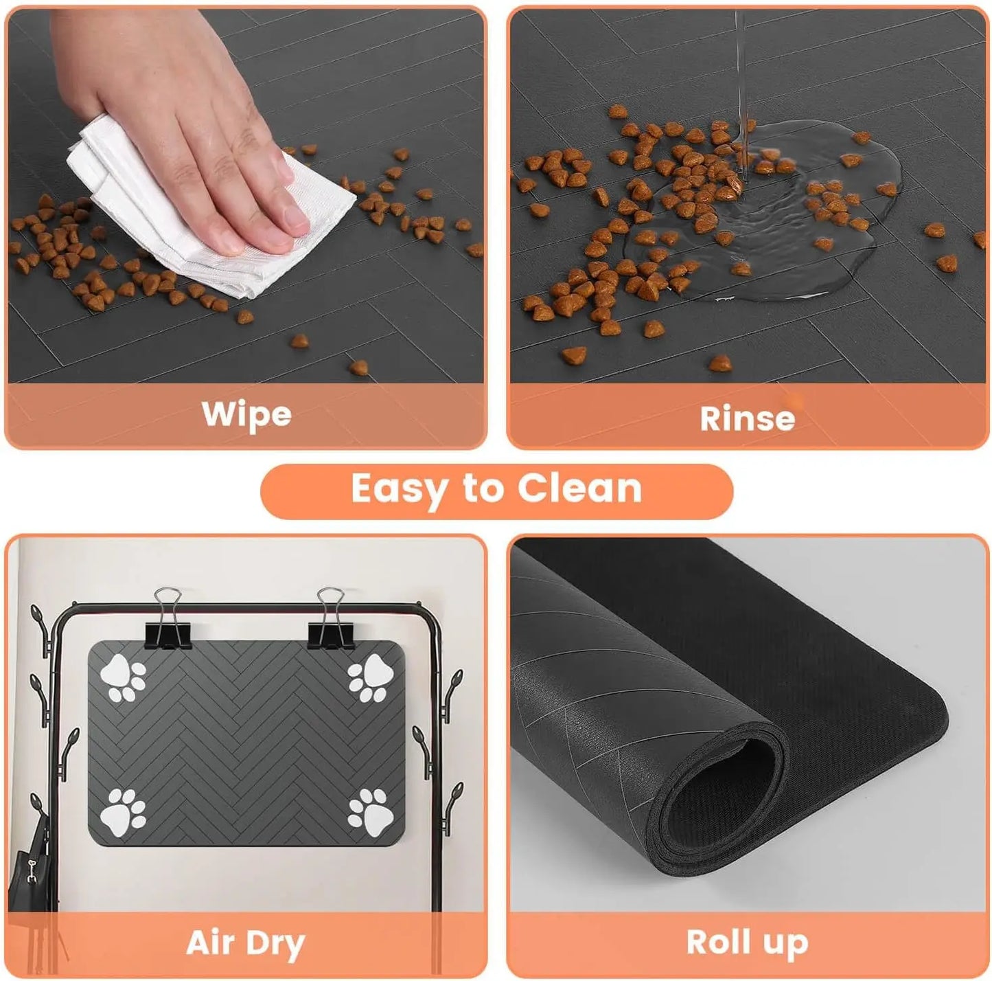 Gentle Paws™ Absorbent Pet Feeding Mat