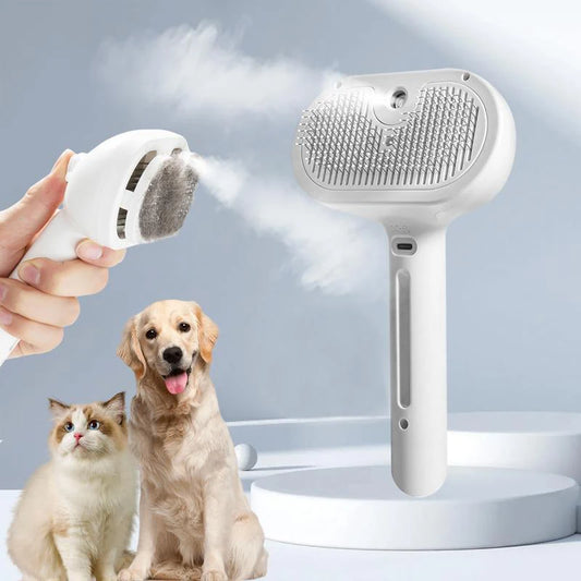Gentle Paws™ Steamy Massage Brush